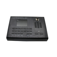 Microphone de radiomessagerie de station d'appel d'interphone de réseau IP avec écran LCD pour système de sonorisation