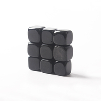 Piedras naturales de obsidiana para Whisky, piedras para enfriar bebidas, Whisky reutilizable, rocas para enfriar