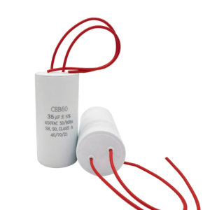 Condensateur de fonctionnement CBB60450V, <span class=keywords><strong>35uf</strong></span>, 50/60Hz avec fil pour machine à laver et pompe, prend en charge la personnalisation des petits lots. - Product Image 4