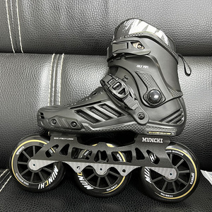 Professional High-Performance <strong>Speed</strong> <strong>Skates</strong> for Adults 3 110mm PU Wheels Outdoor Fitness <strong>Inline</strong> <strong>Skates</strong> - Product Image 2