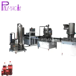 QS-18 DG-18 FXZ-4 soda water filling line / machine / system easy operation