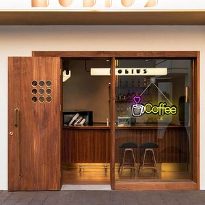 Coffee cup neon LED dimmable USB powered ambient <b>light</b> store <b>window</b> decoration <b>light</b> street indicator <b>light</b> landscape <b>light</b> 5v - Product Image 4