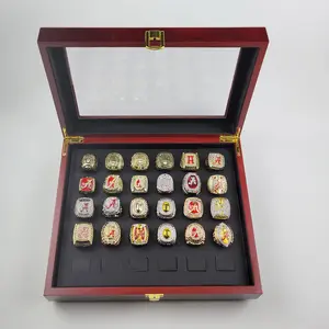 Кольцо чемпионата университета в Алабаме, Европейское и американское популярное мемориальное ностальгическое классическое кольцо, 24 шт. в коробке