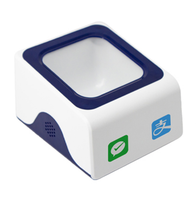 Lector de Códigos QR y de Barras H-QD10 para Supermercados, Conexión USB, Escaneo de Códigos de Barras 1D y 2D