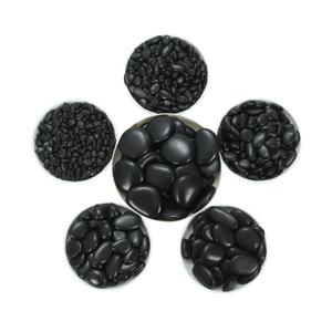 Uv-Resistente Zwart Gepolijste Kiezelstenen-Weerbestendig Voor Mall Terrassen & Kantoor Landschapsarchitectuur | Custom Verpakking - Product Image 1