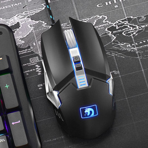 Ratón para juegos Newmeng M312, ratón óptico USB con cable programable de 6 botones para juegos de PC y portátiles - Product Image 1