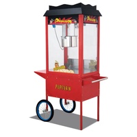 Industrial MáQuinas Electrica Para Hacer Estallar Palomitas De MaíZ Caramelo Automatic Con Patas