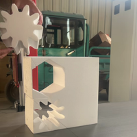 Machine de découpe de mousse en fil chaud CNC 3D 4 axes à haute productivité avec moteur central pour la publicité