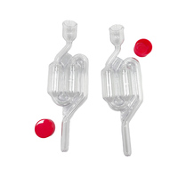 Tube de Fermentation avec Bouchon (Bubbler ou Airlock)