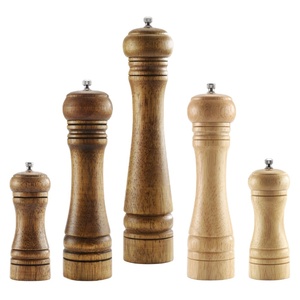 <span class=keywords><strong>Moulin</strong></span> à <span class=keywords><strong>poivre</strong></span> et sel manuel en bois de bambou naturel, outils de cuisine, de haute qualité - Product Image 1