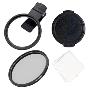 Kit de filtres pour objectif d'appareil photo de téléphone Zomei <span class=keywords><strong>Concept</strong></span> 52 mm à clipser, filtre polarisant circulaire compatible avec les téléphones - Product Image 3