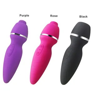 Distributors Hot AV Massager Real Premium Vacuum Suction Stimulator Sex Vibration Adult Toys Sucking Dildos For Masturbation