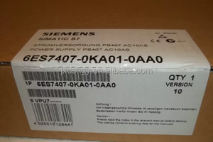 6ES7407-0KA02-0AA0 PLC SIMATIC S7-400 แหล่งจ่ายไฟ PS407 10A ช่วงแรงดันไฟฟ้ากว้าง UC 120 230V 5V/10A 6es7407-0ka02-0aaO - Product Image 1