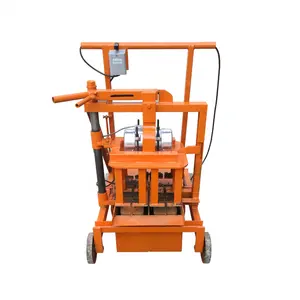 <strong>Low</strong> <strong>Cost</strong> Construction Equipment QMY2-45 Small Mobile <strong>Block</strong> <strong>Machine</strong> for Home Business - Product Image 1