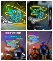 Lumière néon LED personnalisable - Multicolore, contrôle manuel, alimentation USB/transformateur, étanche IP65, affichage de forme personnalisée pour