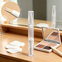 Tubo dispensador giratorio portátil de 2ml y 5ml para cosméticos, aceite para cutículas y base de maquillaje