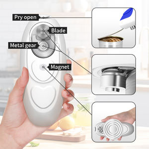 Abrelatas Multifuncional Magnético para Tarros y Latas, Abrelatas Automático de un Toque, Recargable, Eléctrico - Product Image 6