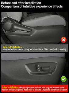 Accessoires de mise à niveau de base de siège auto les plus vendus, modification du siège passager à commande électrique 4 directions <span class=keywords><strong>pour</strong></span> Toyota Granvia - Product Image 2