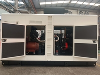 Groupe électrogène de secours 900 kW au biogaz avec AVR, 1125 kVA, moteur Cummins K50N-G9B, télécommande et ATS pour grande brasserie
