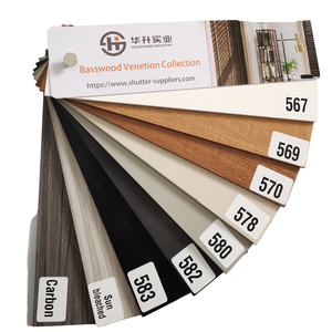 Venta al por mayor persianas <span class=keywords><strong>de</strong></span> madera <span class=keywords><strong>de</strong></span> tilo listones <span class=keywords><strong>precio</strong></span> Heze Huasheng proveedor - Product Image 1