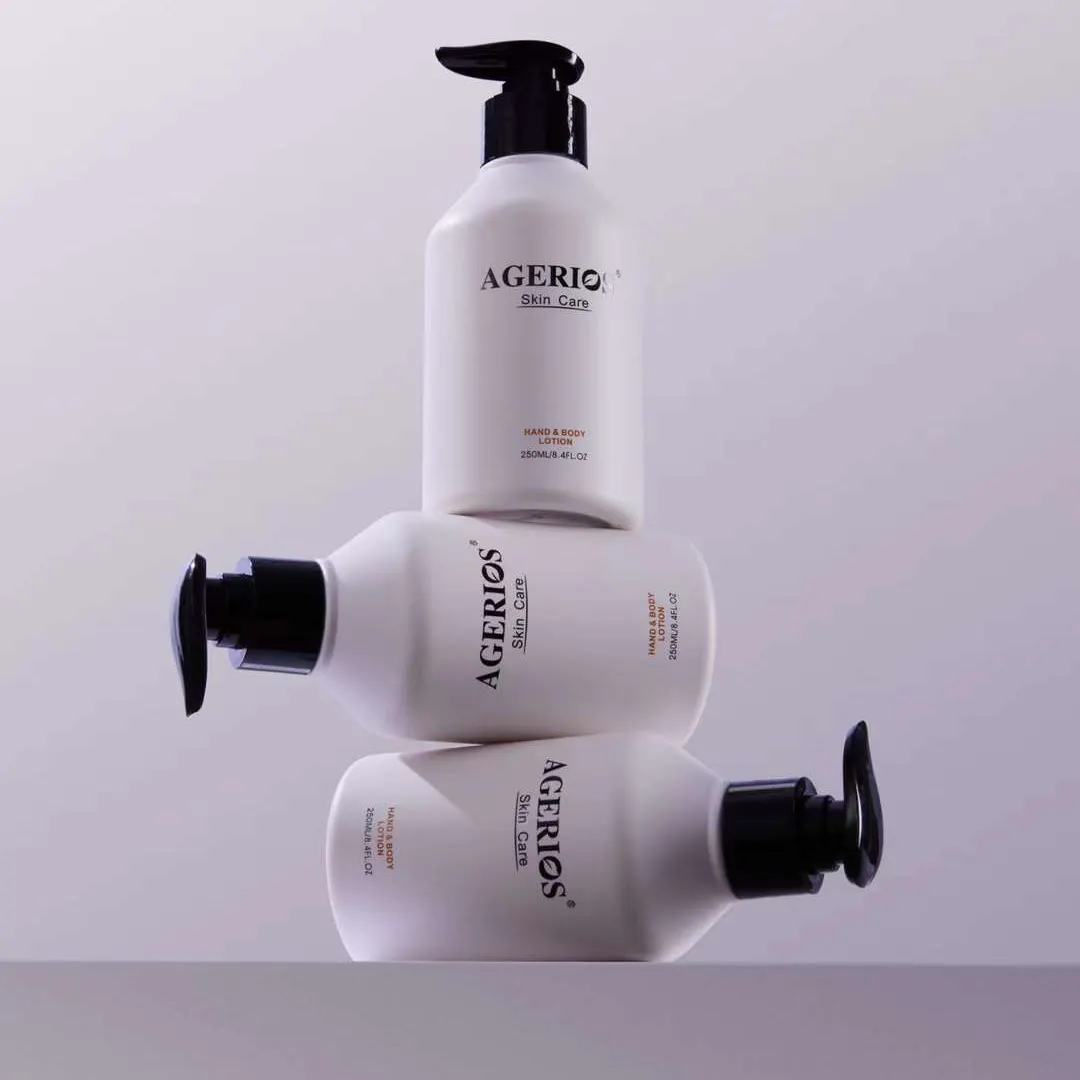 Agerios Shea Butter Moisture Hand and Body lotion for Very Dry Rough Skin Revitalizer
