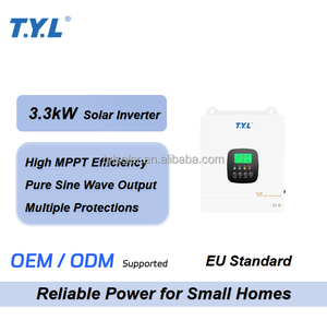 Inversor Solar de Onda Sinusoidal Pura de 3kw 3kVA, Energía para Sistemas de Almacenamiento de Energía Solar Híbridos Fuera de la Red T.Y.L-3KW-EU Integrado W - Product Image 2