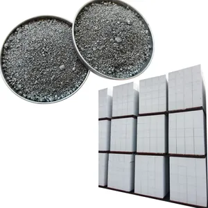 Autoclaved aerated concrete AAC Block gas additives aluminum paste factory supply high quality aluminium paste