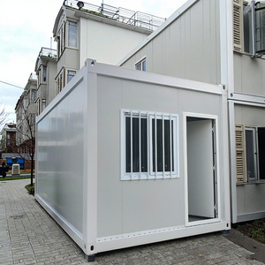 Jiarun 20 Chân Modular Đúc Sẵn Thép Container Cabin Khẩn Cấp Cứu Hộ Văn Phòng Xây Dựng Di Động Cuộc Sống Cứu Hộ Trại - Product Image 2