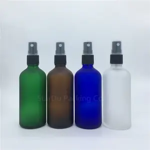 100cc Frosted Matte Lege Spray Parfum Glazen Fles Verpakking 100Ml Voor Cosmetica