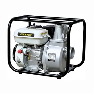 EZONE sıcak satış su pompası WP-30A 6.5Hp motor 168F-1 196cc hava soğutmalı 4 zamanlı benzinli su pompası