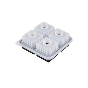 Bandeja de cubitos de hielo de silicona en forma de <span class=keywords><strong>Rubik</strong></span> 4 bandeja de cubitos de hielo esfera molde de cubitos de hielo de silicona para whisky - Product Image 5