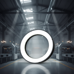 MUKEREN Dimmable LED Working Light 150mm Vision Ring Light IP54 Dimension - Product Image 4