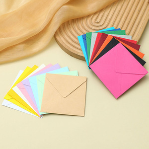 Enveloppes carrées en papier <span class=keywords><strong>de</strong></span> couleurs assorties pour DVD, <span class=keywords><strong>CD</strong></span>, cartes-cadeaux, invitations, anniversaires, remises <span class=keywords><strong>de</strong></span> diplômes, baby shower, cartes <span class=keywords><strong>de</strong></span> vœux - Product Image 1