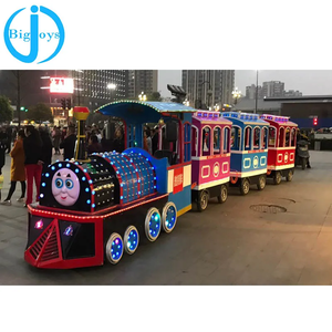 Trenes sin rieles económicos para parques temáticos, atracciones para niños en parques de atracciones al aire libre - Product Image 5