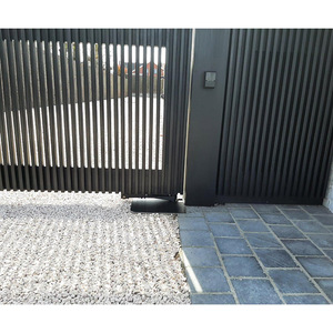 Últimos Diseños de Portones Principales, Entrada Automática, Vallas de Aluminio, Puertas, Puerta Corredera Moderna para Casa - Product Image 3