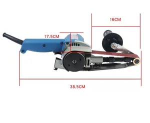 Máquina de polimento do disco da lixa do correia elétrica do oem baixo
