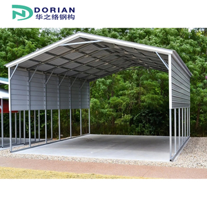 Prefab Cấu trúc thép nặng kim loại cực nhà để xe showroom tòa nhà Bộ dụng cụ - Product Image 1