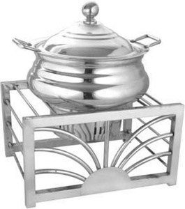 Handcrafted Vintage Style Chafing Dish - Product Image 1