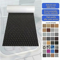 Revêtement de pont de bateau marin carré en mousse EVA premium imperméable et tapis de pont marin antidérapant pour planche de surf et utilisation automobile