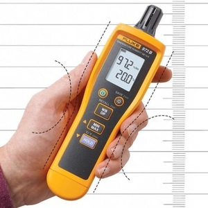 Thermomètre hygromètre numérique Fluke 972A avec écran LCD, moniteur de température et d'humidité - Product Image 4