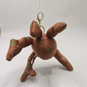 พวงกุญแจตุ๊กตาแมงมุม ของเล่นตุ๊กตาสัตว์นุ่มรูปทรง 3 มิติ สำหรับเด็กและผู้ใหญ่ ของขวัญและเครื่องประดับ - Product Image 3