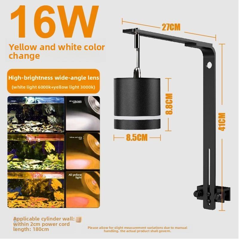 Blanc chaud à trois couleurs avec variateur / Support inclus