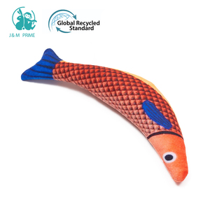 Factory Wholesale Durable Eco-Friendly Funny <b>Cat</b> Simulation Fish Toy Grinding Teeth and Chewing <b>Plush</b> Catnip Fish - Product Image 3