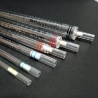1ml 2ml 3ml 5ml 10ml Emballage en vrac Pipette Pasteur graduée jetable pour transfert en plastique de laboratoire