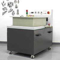 Machine de polissage magnétique électrique en acier inoxydable, cuivre et aluminium pour l'élimination des bavures et le polissage miroir des métaux