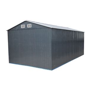 Casa de almacenamiento de Patio de Metal fácilmente ensamblada, gran patio trasero Popular, edificios de césped, muebles de jardín, cobertizo de almacenamiento al aire libre - Product Image 5