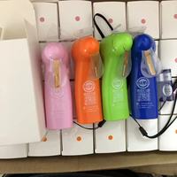 Mini ventilateur LED portable avec affichage de messages personnalisés pour fêtes, anniversaires, publicité, ventilateurs électriques portatifs mini LED