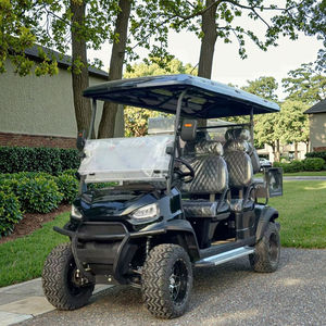 Mini-camion électrique personnalisé 5-6 places, nouveau design, avec benne de chargement, pour le transport de matériel de golf sur routes non publiques - Product Image 2