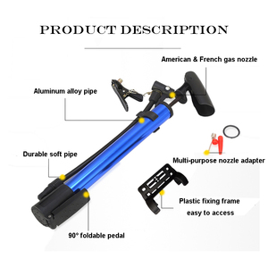 2024 vente chaude bas prix <span class=keywords><strong>gonfleur</strong></span> pompe à Air pour balles et vélo portable <span class=keywords><strong>gonfleur</strong></span> de vélo - Product Image 3