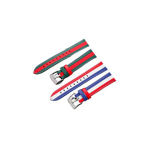 <span class=keywords><strong>Bracelet</strong></span> de montre en cuir uni, couleur unie, 18, 20, <span class=keywords><strong>22mm</strong></span>, boucle pliante magnétique, remplacement professionnel pour montre intelligente Samsung Apple Huawei - Product Image 6